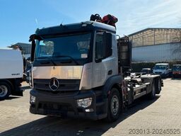 MERCEDES-BENZ ACTROS 2546 6x2 Abrollkip Kran Palfinger Q150Z95
