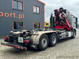 MERCEDES-BENZ ACTROS 2546 6x2 Abrollkip Kran Palfinger Q150Z95