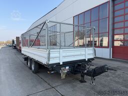  TK  Tandemkipper- Tieflader, Gitteraufsatz, Wenig Benutzt