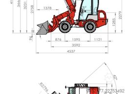 HZM 810-T Kubota 25PS