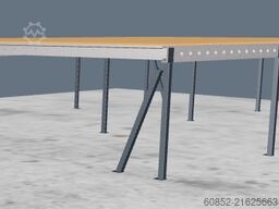 10x15m Lagerbühne , Belastung : 500kg/qm Unterkante: 2,5m ,ca. 150qm Systembühne
