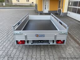 Saris 255cm x 153cm 1,5t Rampen+kl. Frontwand