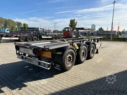 Van Hool 3-ASSIGE OPLEGGER 20FT/30FT ADR CHASSIS / galva...