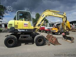 Yanmar B55W mit POWERTILT + Schnellwechsler + 4 Löffel