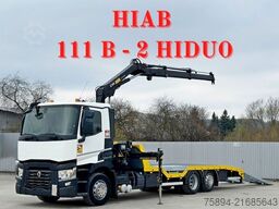 RENAULT T 380 * Abschleppwagen 7,50m* KRAN/FUNK* TOP