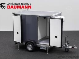 Andere BAUMANN ER 2.5 FREEZE | GRAU | 2X RÄUME 250X150X180CM 1500KG TIEFKÜHLANHÄNGER