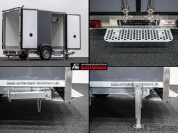 Andere BAUMANN ER 2.5 FREEZE | GRAU | 2X RÄUME 250X150X180CM 1500KG TIEFKÜHLANHÄNGER