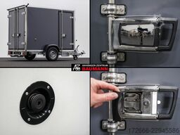 Andere BAUMANN ER 2.5 FREEZE | GRAU | 2X RÄUME 250X150X180CM 1500KG TIEFKÜHLANHÄNGER