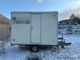 Arbeidsbrakke m/ forbrenningstoalett