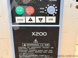 Walcowa kaszerownica Tünkers z falownikiem Hitachi X200