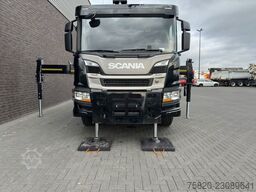 Scania P450 8X2 21 TON HAAKARM + HIAB 548 E-6 + JIB 15...