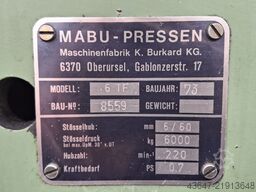 MABU-PRESSEN 6 TF