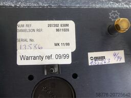 NUM 207202 830M H Tastatur Bedienoberfläche + 2 Schlüssel SN: 13586