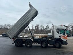 SCANIA P450 XT ,8X4 MEILLER GESTEINSKIPPER, BORDMATIK,  RETARDER