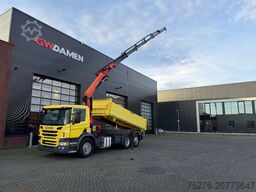 Scania P360 6x2 3 zijdige Kipper/ Palfinger PK 18002-E...