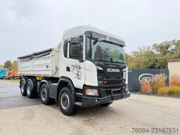 SCANIA 460 G XT 8x4 MEILLER Kipper Bordmatik