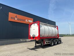 Van Hool 20FT/30FT ADR CHASSIS + 20FT TANKCONTAINER 25.0...