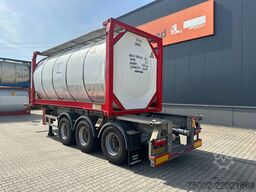 Van Hool 20FT/30FT ADR CHASSIS + 20FT TANKCONTAINER 25.0...