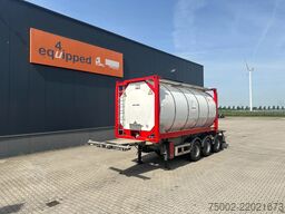 Van Hool 20FT/30FT ADR CHASSIS + 20FT TANKCONTAINER 25.0...