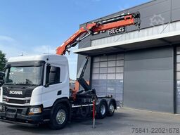 Scania P340 P340 XT Atlas 96.3E - A3L laadkraan + VDL ...