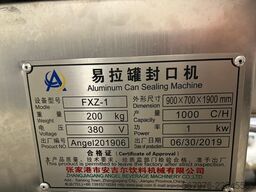 Zhangjiagang Angel Beverage Machinery Co FXZ-1 Aluminium Can Seaming Machine