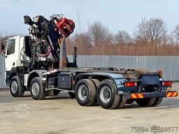 DAF CF 85.430 * ABROLLKIPPER + JONSERED J1320 Z /8x4