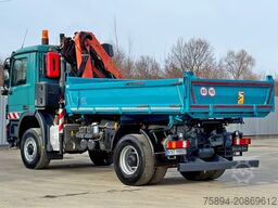 MERCEDES-BENZ ACTROS 1832 * KIPPER 4,00 m + PK 9501 * 4x4