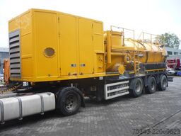 Renders ROC 16.30 Droge stoffen oplegger Met DAF XF