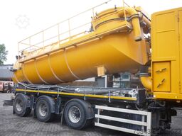 Renders ROC 16.30 Droge stoffen oplegger Met DAF XF