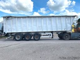 BENALU ca. 48m³ Kippauflieger / ganz aus Alu / Kombitür