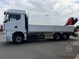 MAN TGX 26.520 6x2-4 BL Baustoff-Pritsche FASSI F19...