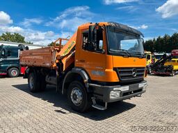 MERCEDES-BENZ 1828 3Skipper + PKG 12001 Kran 4x2