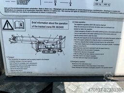 Böcker RK 36-2400 / Raupenkran / UVV NEU