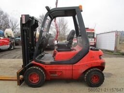 Linde H25D - Triplex-Freihub 4,3m + Seitenschieber