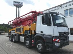 MERCEDES-BENZ Arocs 3540 8x4 Betonpumpe Putzmeister BSF 42.5 1