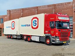 Scania R580 Topline 6x2*4 Frigo + Burg trailer - Retar...