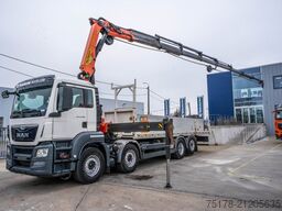 MAN TGS 35.360 BL-8X2-6+PALFINGER 27 T/m + 8EXT