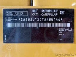 Caterpillar 3512 - 1250 kVA Used Generator - DPX-12662