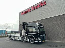 DAF CF 450 8X2 + HIAB 858E-8 + JIB 150X-6 JDC KRAAN...