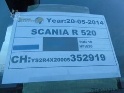 Scania R 520 + ETADE + V8 + euro 6 + NICE TUCK