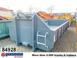  Abrollcontainer mit Klappe ca. 11m³, überfahrbar