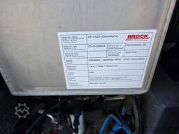 DAF XB 210 Kehrmaschine wie neu Brock VS4 Kehraufbau