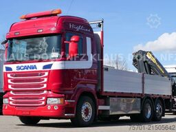 SCANIA R 490 Pritsche Kran Palfinger Retarder Euro 6