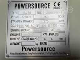 Baudouin 6M16G275/5 - 275 kVA Generator - DPX-19873