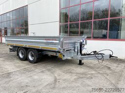 Möslein TTD 14 Schwebheim  14,4 t Tandemkipper Tieflader Breite Reifen-- Neufahrzeug --