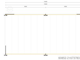 5x10m Lagerbühne , Belastung : 500kg/qm Unterkante: 3m ,ca. 50qm , Systembühne