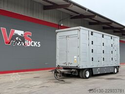 MENKE-JANZEN 4.Stock Viehanhänger Hubdach/Tränke/67m²