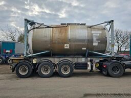 VAN HOOL Tankchassis + Tankcontainer