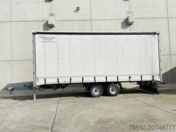 Möslein TP 11 Schwebheim Tandem- Schiebeplanenanhänger zum Durchladen