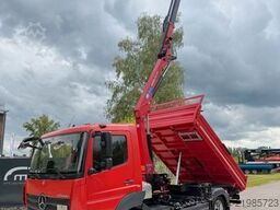 MERCEDES-BENZ Atego 818 Kipper KRAN Greifer FUNK AHK